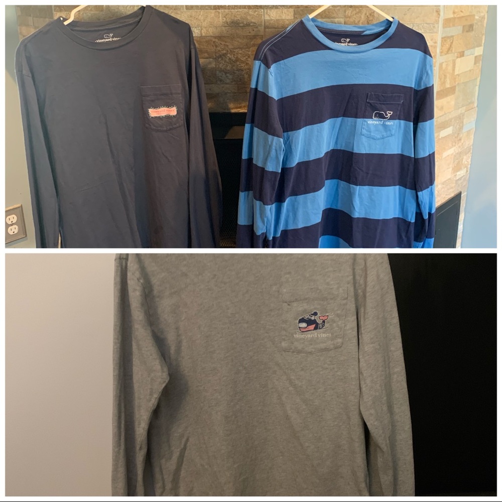 3 Men's Vineyard Vines Shirts